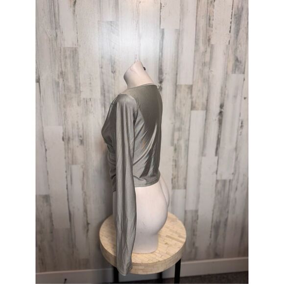 Silver blouse size XXL - Picture 4 of 7